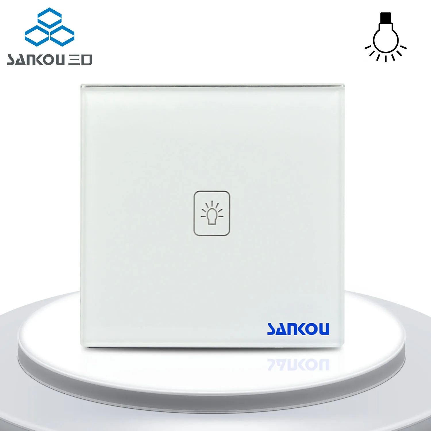 Умный дом Великобритания 1 банда Светодиодная панель регулировки яркости