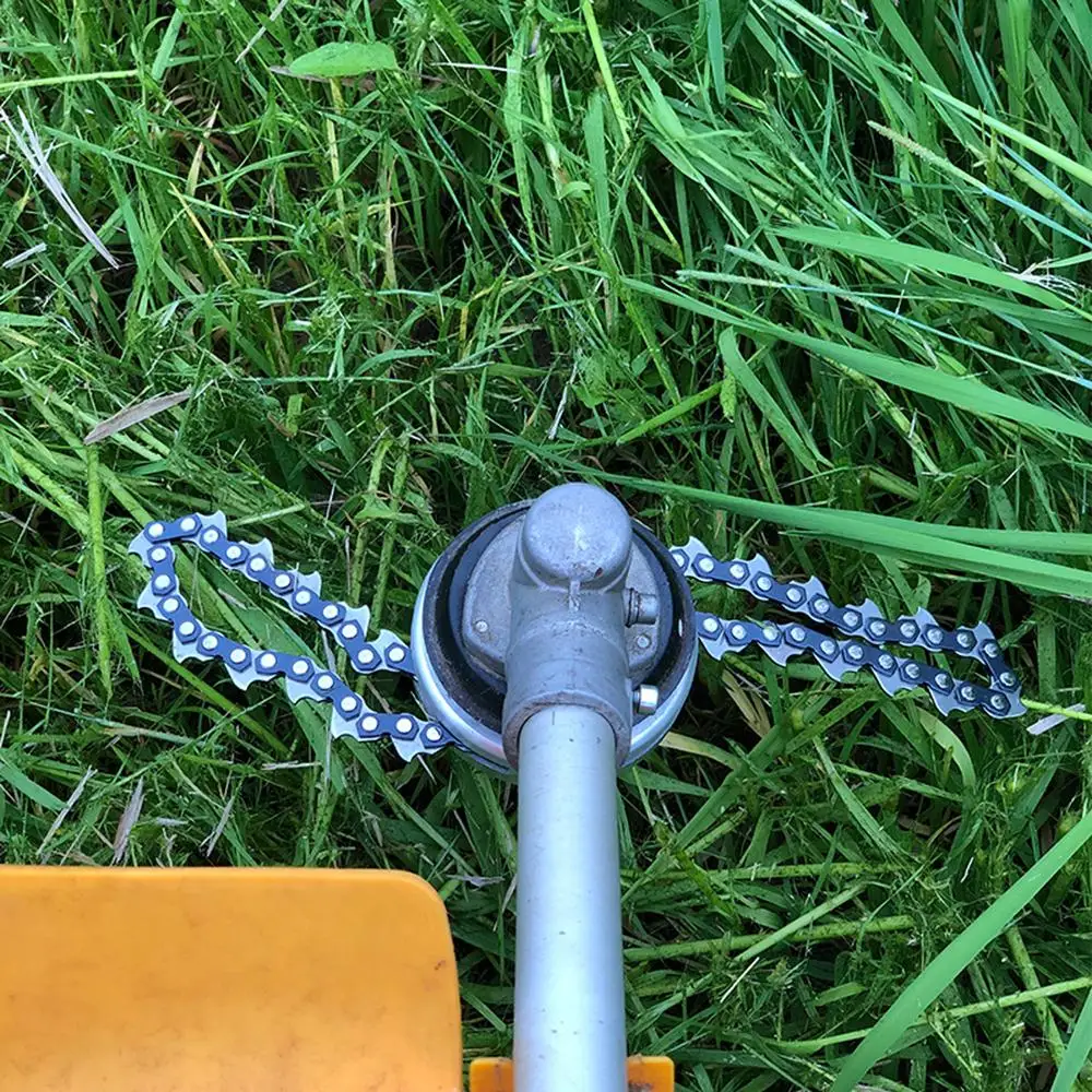 2019 NEW Export quality Trimmer Head Coil Chain Brush Cutter Garden Grass Trimmer Head With Thickening chain For Lawn Mower