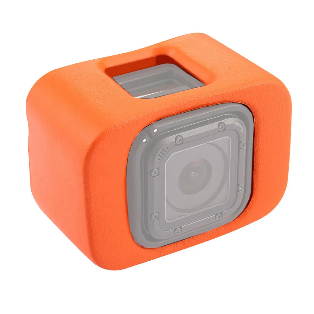 Оранжевый пластиковый плавающий чехол Go Pro для GoPro Hero 4 5 аксессуары защитный