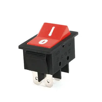 Free shipping!AC 250V/10A 125V/15A 4 Pins DPDT I/O Two Position Rocker Switch | Обустройство дома