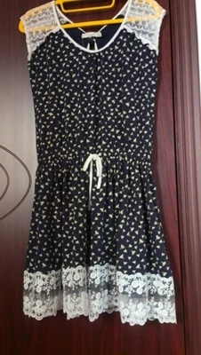 5 ярдов/партия двусторонняя кружевная ткань с цветочной вышивкой 11 см | Дом и сад