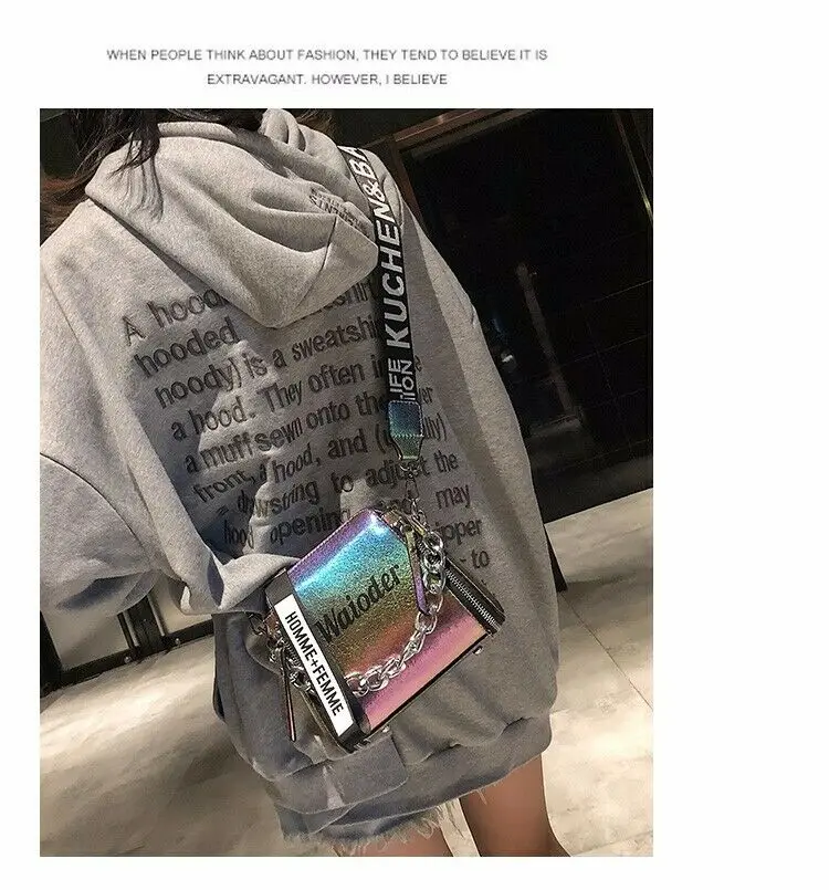 Новинка 2019 женская сумка на плечо кошелек модная в уличном стиле из