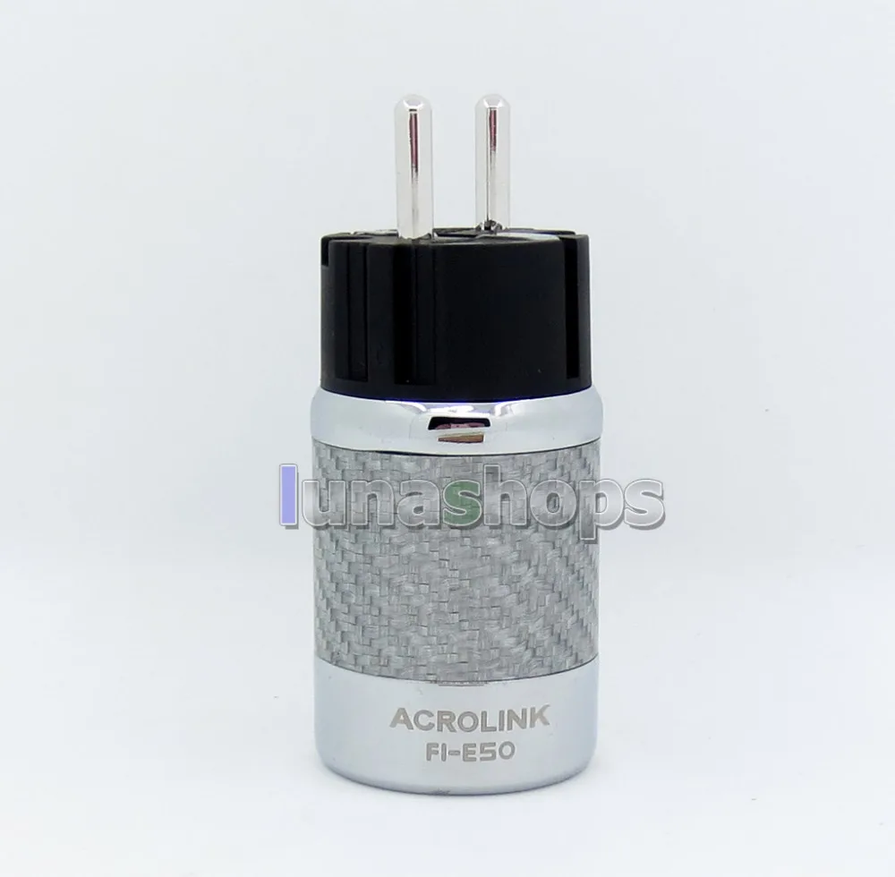 

LN005778 ACROLINK FI-50R EU NCF Carbon Rhodium Plated Power Male DIY Adapter Socket Freezing at -196 degree