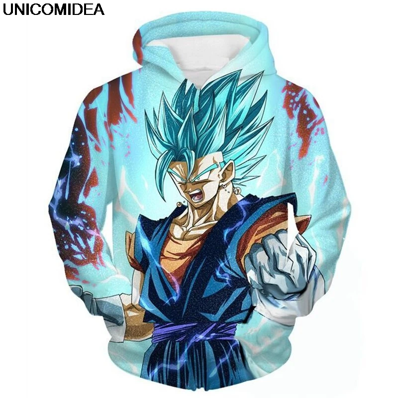 3D Dragon Ball Z сын Goku vegeta Frieza Супер Saiyan толстовка с капюшоном Для мужчин Для женщин пуловеры с капюшоном Джемперы Забавные топы; спортивные костюмы