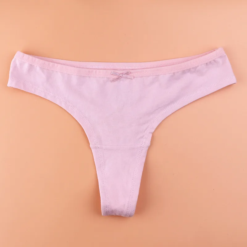 Новые Сексуальные женские стринги G Strings удобные банты для девочек нижнее белье