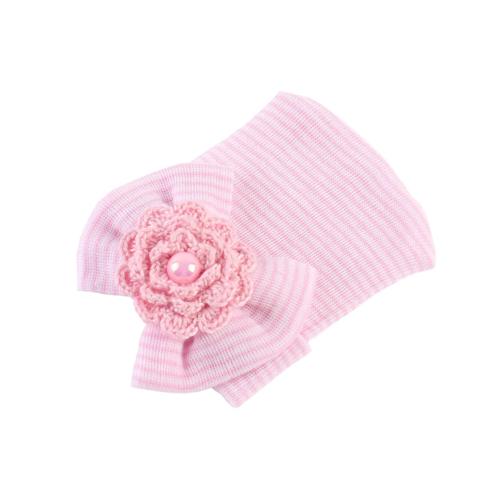 Lytwtw's Winter Autumn Knitted Crochet Baby Hat Girls Wool Cap Children Beanie Infant Toddler newborn photography props clothes | Детская