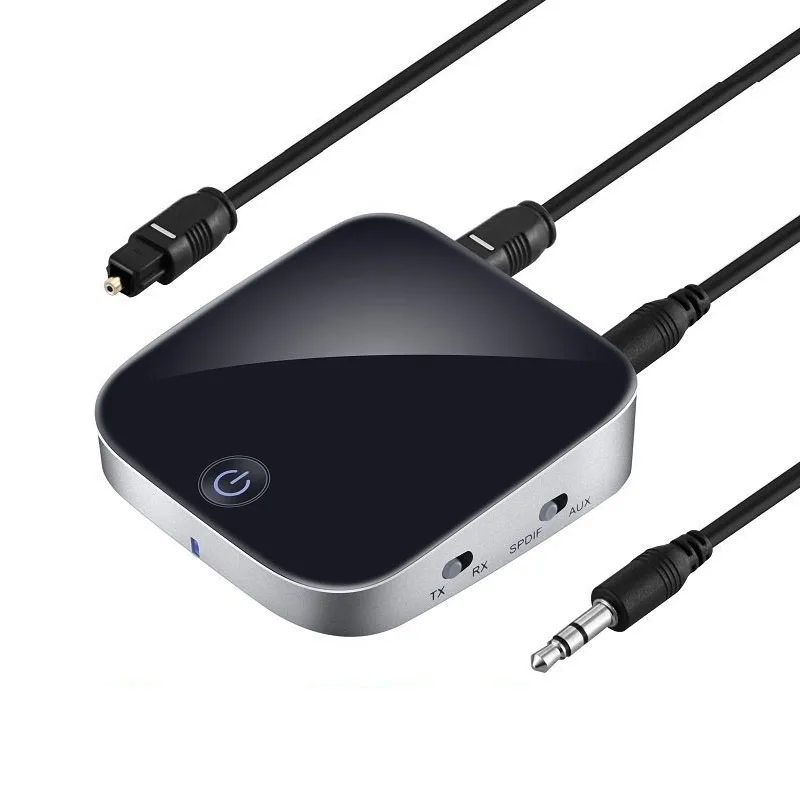 ANLUD Bluetooth передатчик приемник 2 в 1 CSR V4.1 Wireles адаптер 3 5 мм аудио APT X низкая задержка
