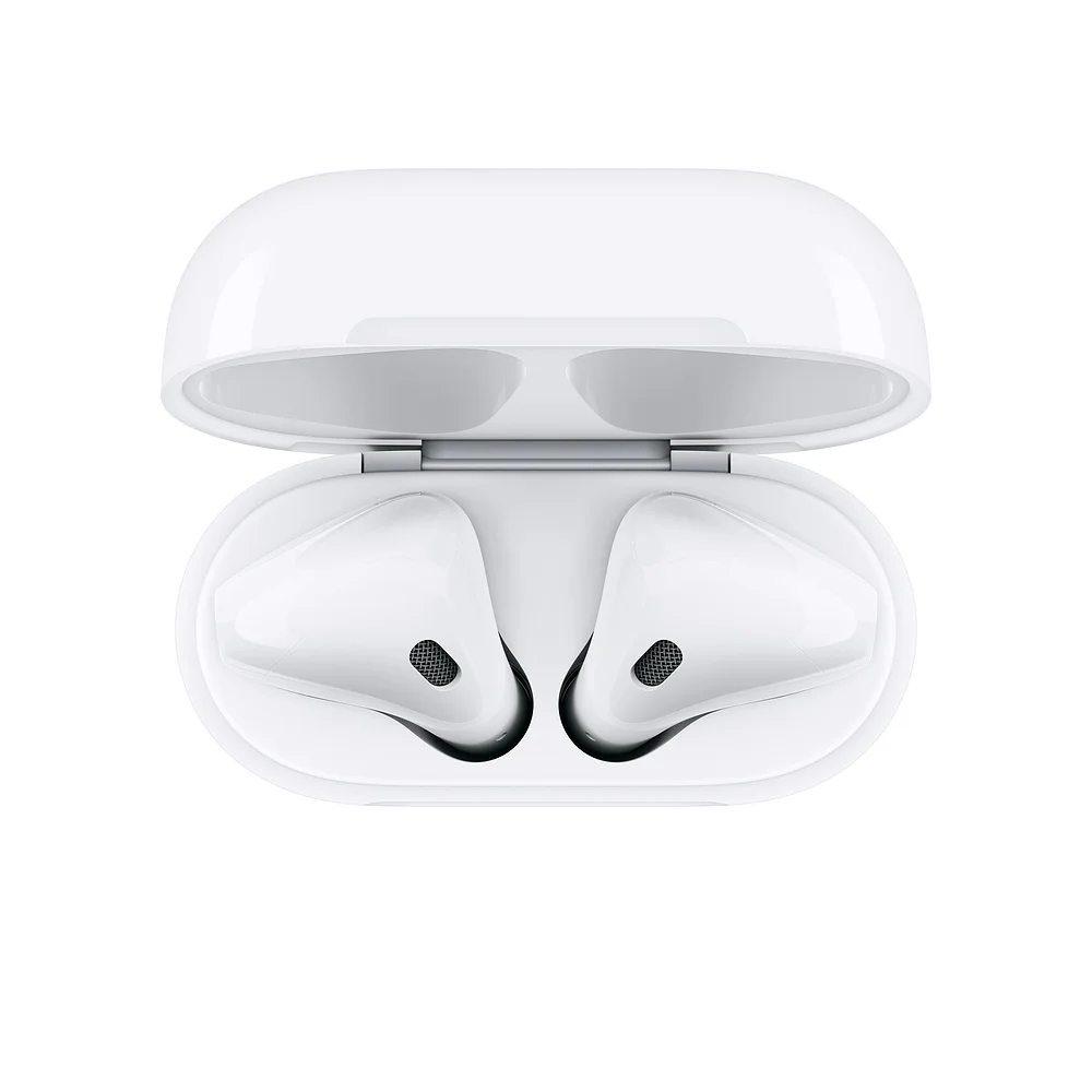 Apple AirPods 2nd с беспроводной зарядный Чехол | беспроводные наушники Bluetooth наушники для iPhone iPad MacBook iPod Apple Watch