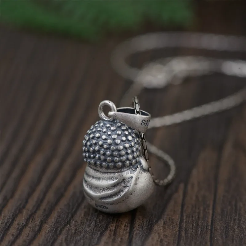 BESTLYBUY 100% подлинное серебро 925 пробы ювелирные изделия Буддизм Ювелирные Подвески