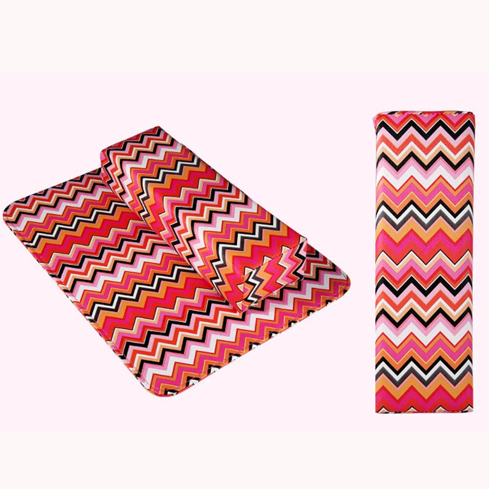 Мягкая подушечка для рук и Pad Отдых в полоску ногтей подлокотник держатель