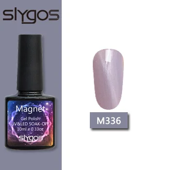SLYGOS 10 мл Шарм голый розовый 3D Гель-лак драгоценный кошачий глаз УФ-Гель-лак Полупостоянный впитывающий УФ-лампа магнит для гель-лака - Цвет: M336