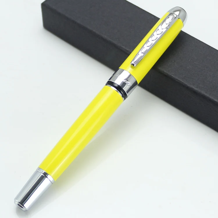JINHAO 250 Business 17 colors Choose Medium Nib Iridium Point All-Steel Fountain Pen New Office School Writing Supplies | Канцтовары для