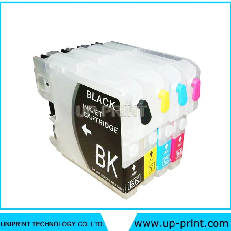 Заправляемые чернильные картриджи для brohter LC980 LC1100 MFC-6190CN 6490CN 6490CW 6890CN 6890CDW DCP-145C 185C