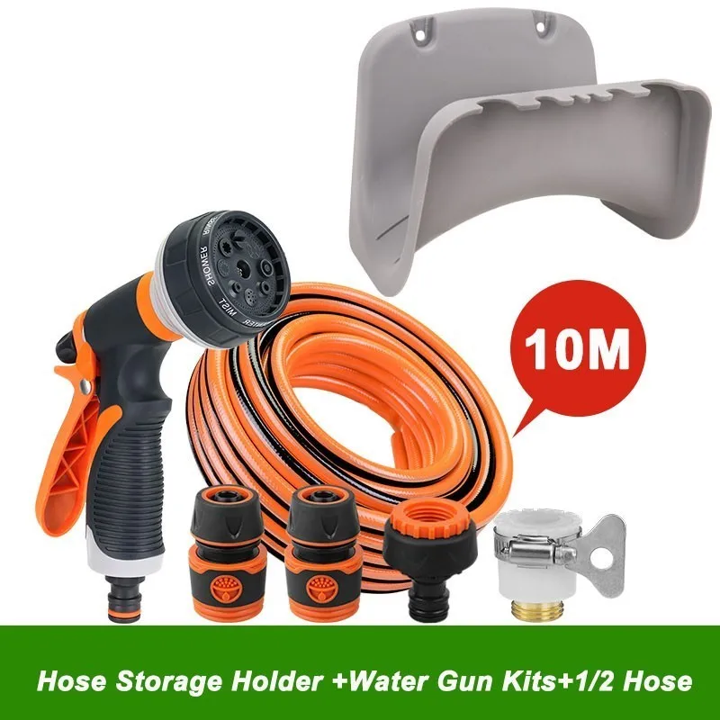 Садовый водяной шланг для двора настенный водопроводный поливочный органайзер