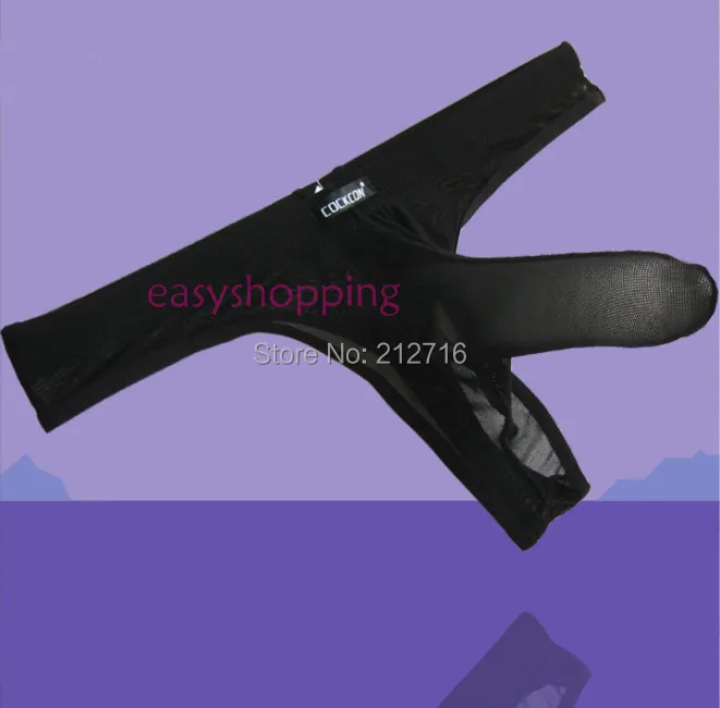 Бесплатная Доставка Mix-Цвета Для мужчин супер пикантная Удобная сетка стринги