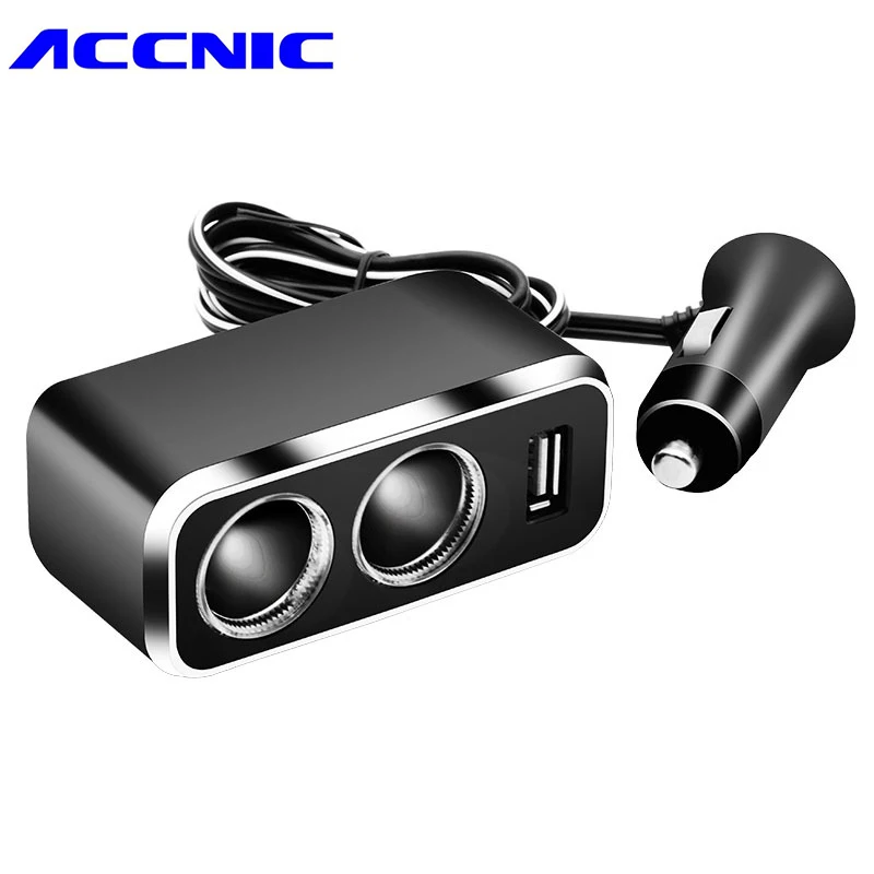 ACCNIC зарядных порта USB для автомобиля Зарядное устройство Мобильный телефон 120W