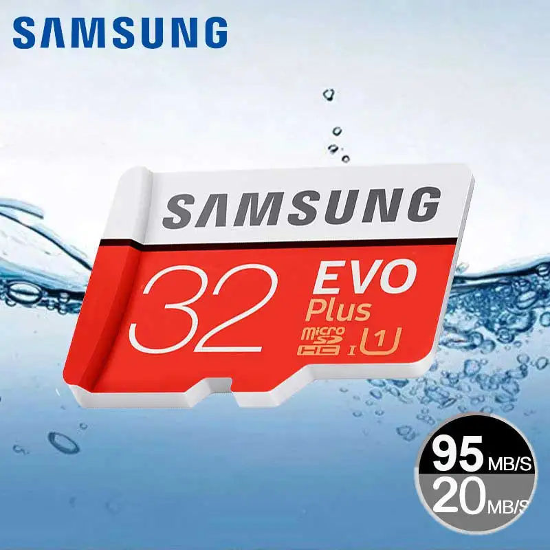 карта памяти Samsung Micro SD карты 64 ГБ 32 Class10 TF memoria TFcard SDHC/SDXC UHS I с кольцо крюка для