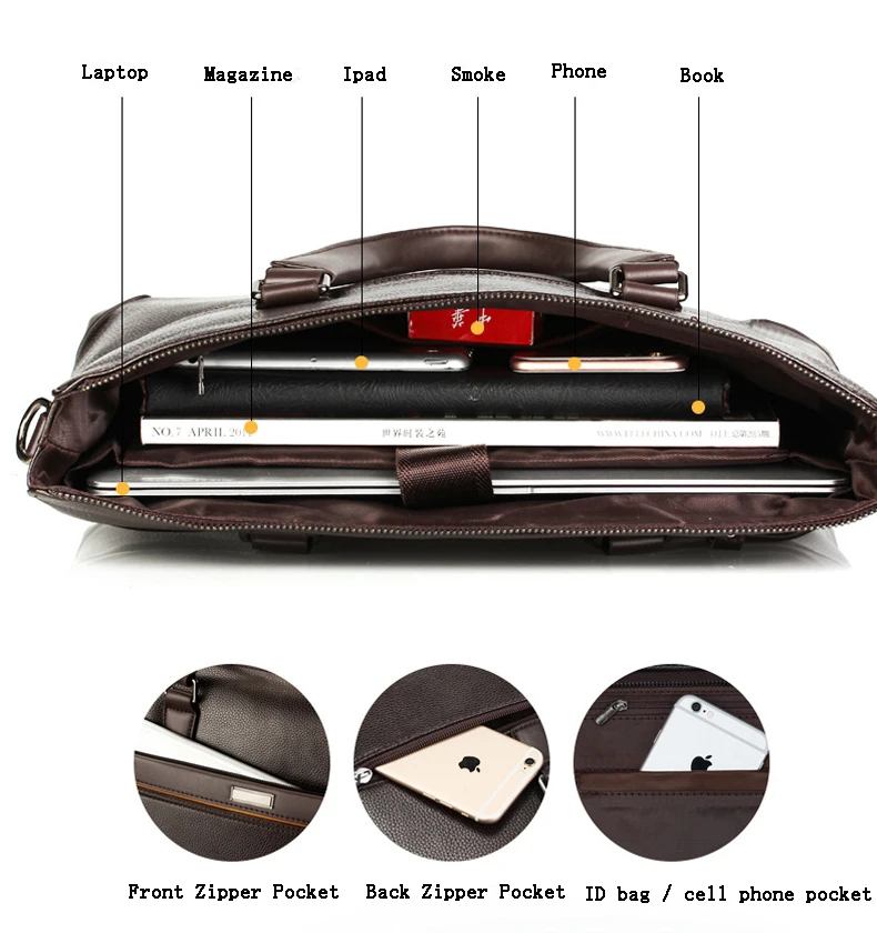 Bolso hombre maleta lawire sac deluxe sacoche homme кожаный портфель почтальон lo mas vendido Бизнес Офисные сумки для ноутбука для мужчин