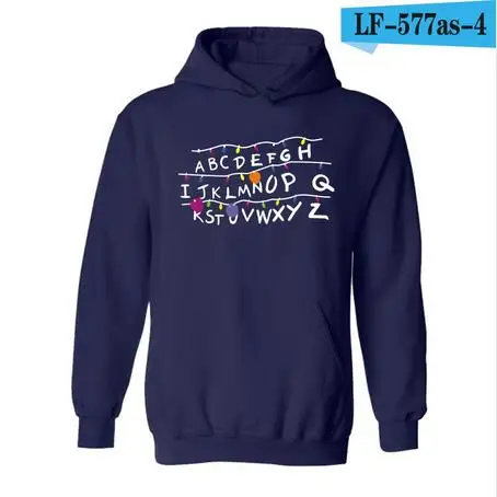 Navy blue Мужские толстовки с капюшоном и свитшоты больших размеров для осени с хип-хопом зимние мужские толстовки - Цвет: Navy blue