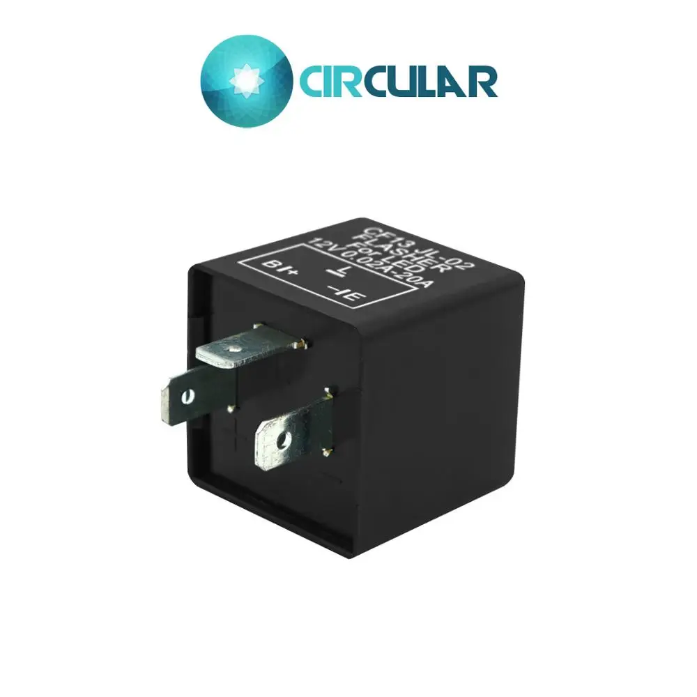 CF13 3 PIN Flasher для LED 12V 0.02A-20A электронный релейный переключатель мотоцикла |