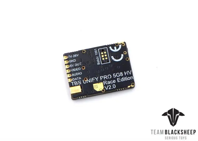 Оригинальный видеопередатчик Team Blacksheep TBS Unify Pro 5G8 HV Race 2 (MMCX) VTX 5 8 ГГц для гоночной