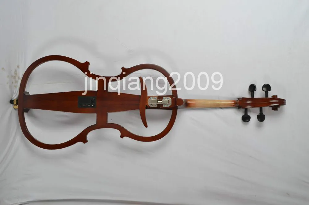 Один коричневый цвет электрические Виолончель патент массив|electric cello|cello electriccello