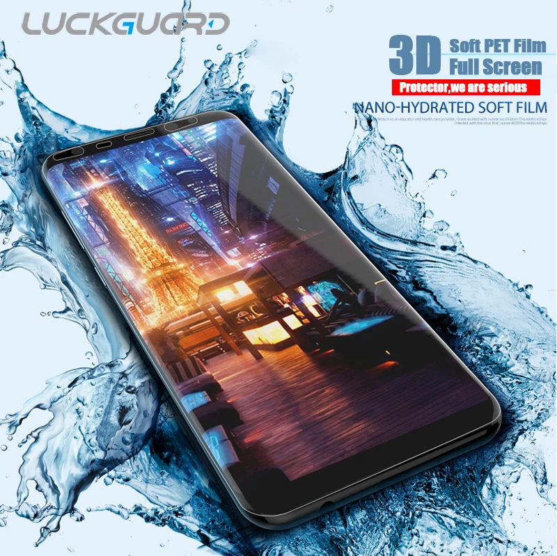 Защитная пленка для Samsung Galaxy S8 S9 S10 Plus e S6 S7 edge Note 8 9 мягкая без стекла|screen protector|tempered