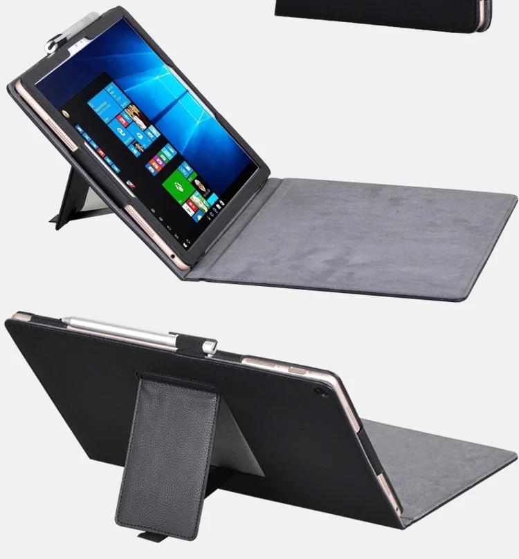 Высококачественный чехол книжка из искусственной кожи с зернистой текстурой