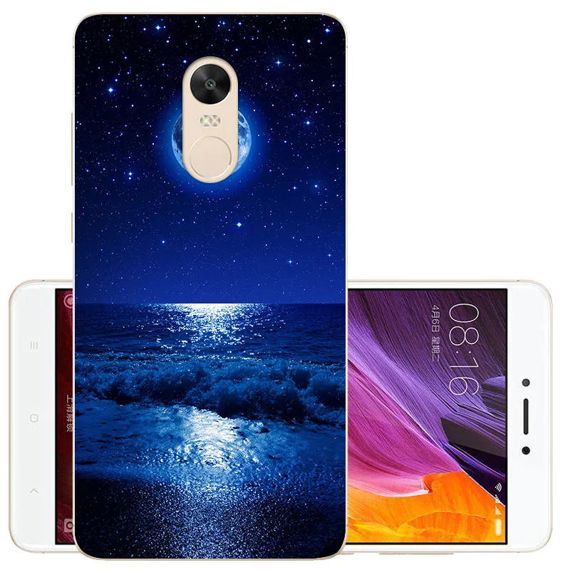 Чехол-накладка для Xiaomi Redmi Note 4 5 дюйма мягкий ТПУ чехол версия 4G + 64G Note4 силиконовый