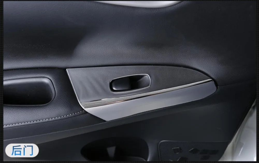 4 шт. украшение интерьера автомобиля Стайлинг подлокотник дверь окно