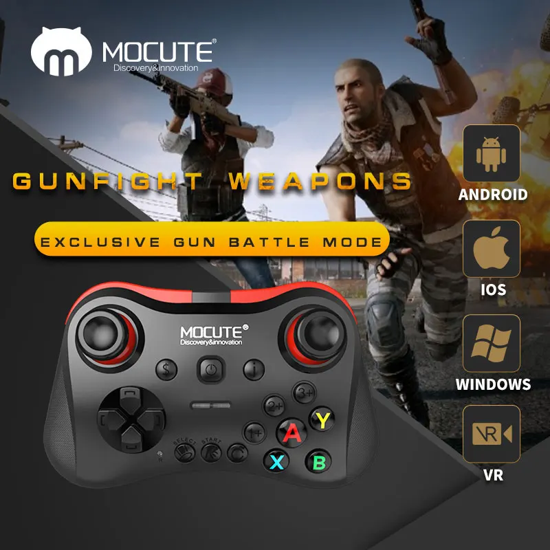 Новый беспроводной геймпад bluetooth игровой джойстик контроллер MOCUTE 056 для Android/iOS
