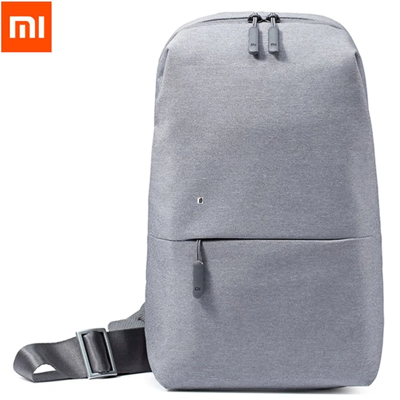 Original Xiaomi Travel Business Backpack 4L Chest Pack Bags Men Women Polyester Sling Bag for Leisure Sports Laptop | Электроника