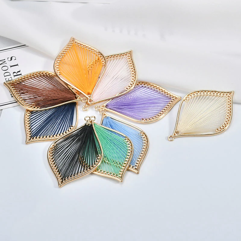 DIY аксессуары для ушей ручной работы ретро национальная ветровая цветная линия