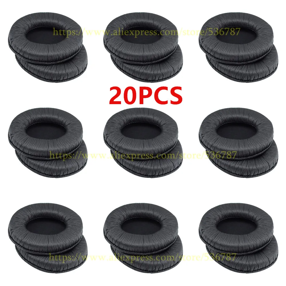 Черные амбушюры для наушников Sennheisers HD202 HD212 HD437 HD447 HD457 HD497 10 пар/20 шт.|Аксессуары