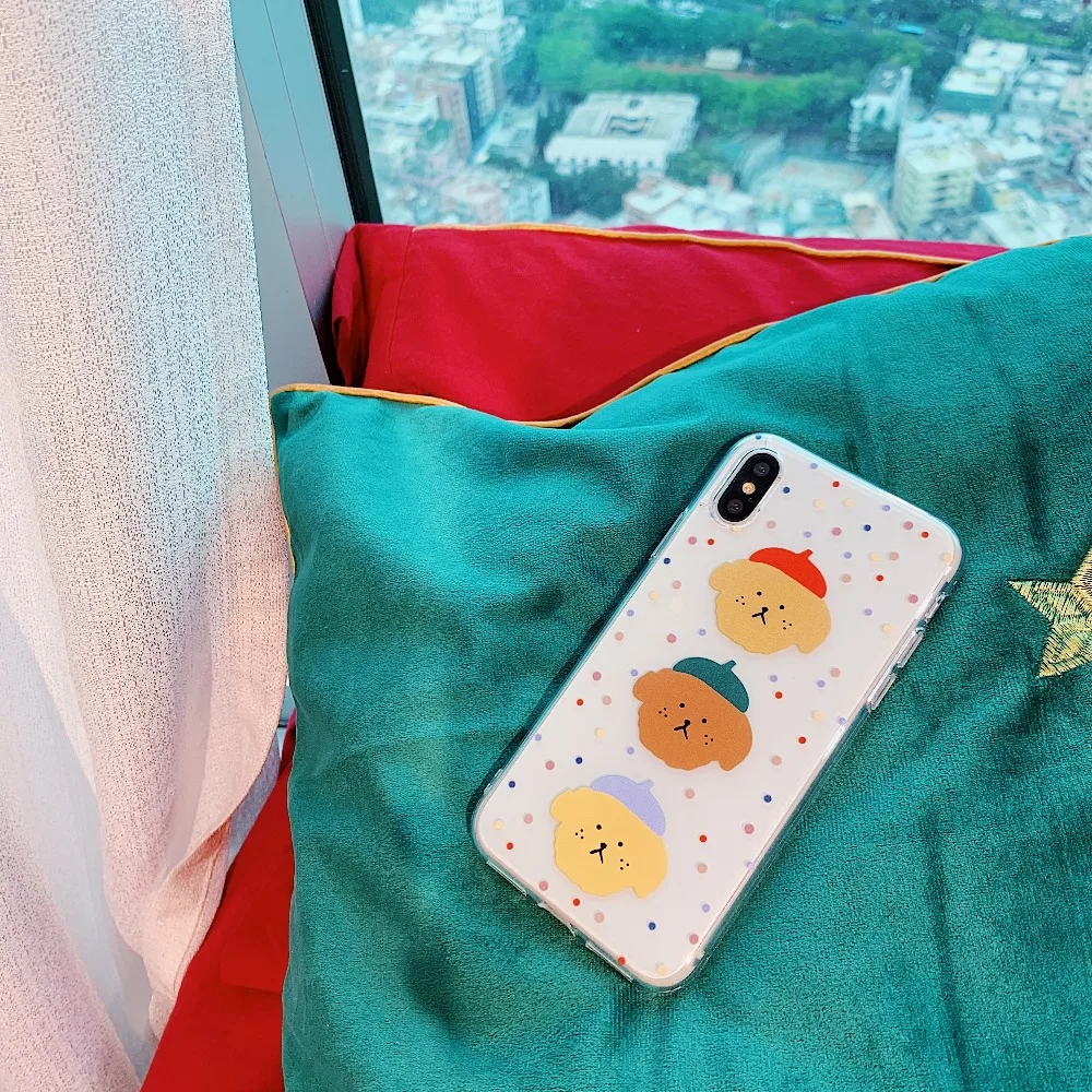 ORYKSZ Рождество Мультфильм ТПУ Мягкий силиконовый чехол для телефона iPhone X 7 8 Plus