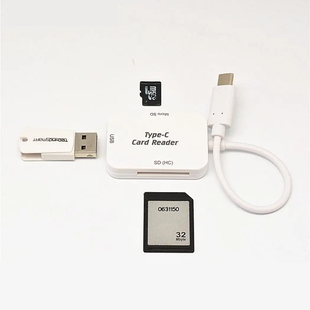 Многофункциональный двойной USB порт высокоскоростной кард-ридер и для телефона