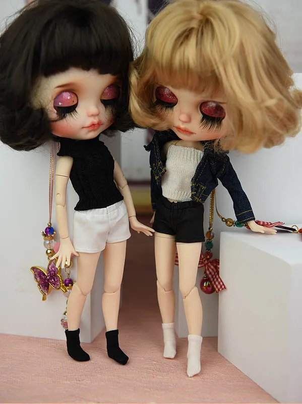 1 пара одноцветных коротких носков для Blythe кукольный носок Blyth Azone Licca Dollhouse