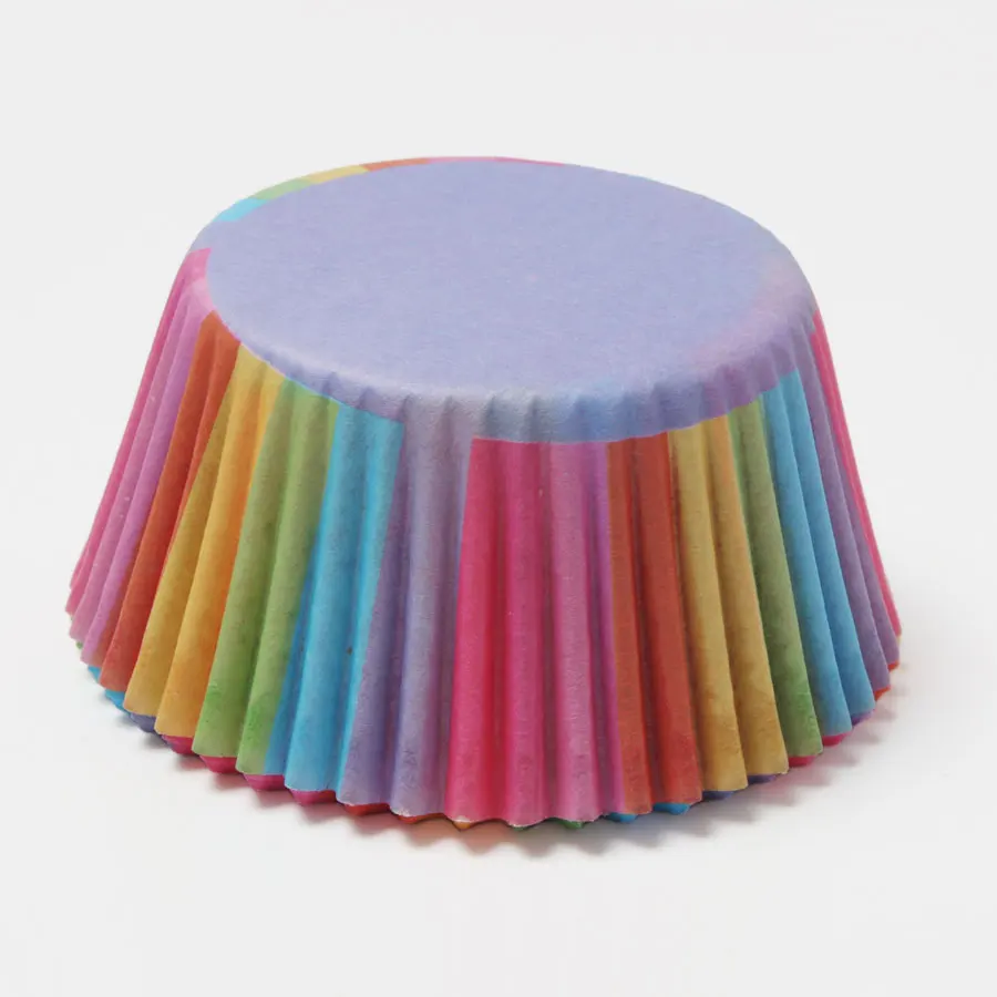 5000Pcs Colorful Rainbow Paper Cake Cupcake Liner Baking Muffin Box Pastry Decorating Tools Bakeware | Дом и сад