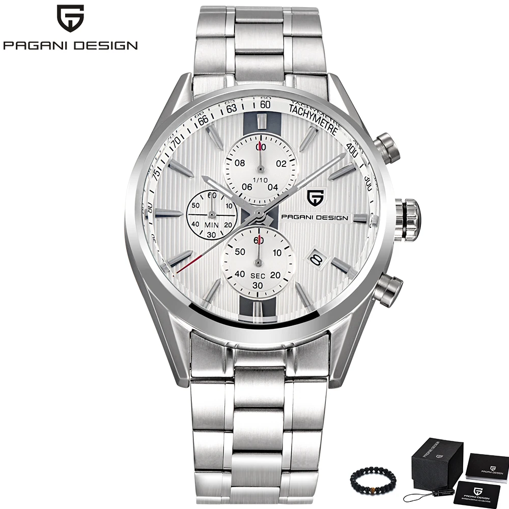 PAGANI Design Luxury Brand Simple Style Business Male Watch Quartz Stainless Steel Band Wristwatch Mens reloj hombre 2018 | Наручные часы
