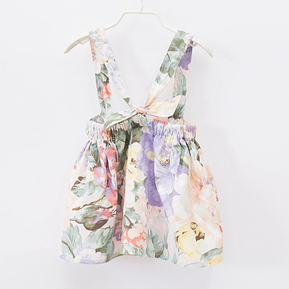 ShiJ floral button 3in1 pinny baby girl dress | Детская одежда и обувь