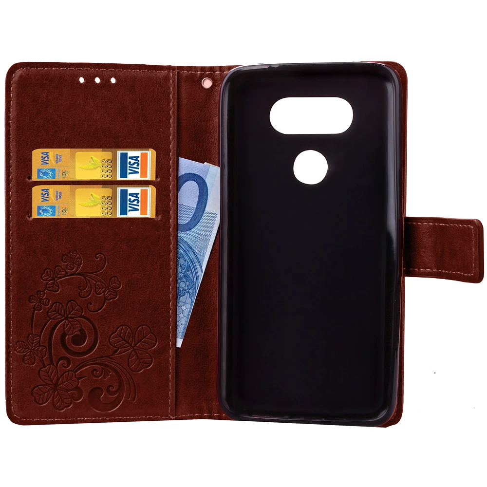Для Coque LG G5 флип чехол кожаный для случае Etui принципиально Carcasa оригинальный