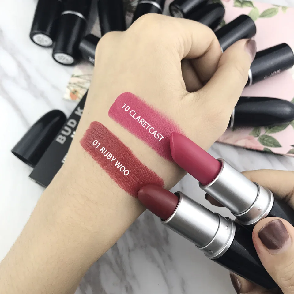 BUD K Brand Waterproof Vampire Brown Beauty Baby Lips Batom resistant lipstick long-lasting matte waterproof make up |