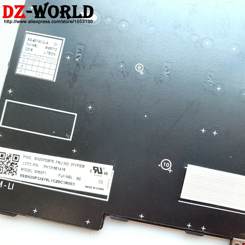 New Original Belgian Keyboard for Lenovo Thinkpad E480 E490 T480S L480 T490 T495 L390 L380 Yoga L490 P43s Laptop | Компьютеры и офис