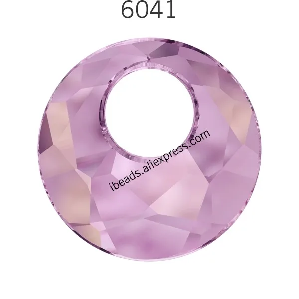 1 шт.) Кристалл от Swarovski 6041, подвеска, сделанная в австрийском стиле, стразы для создания ожерелья и кулона своими руками - Цвет: Crystal 001 LISH