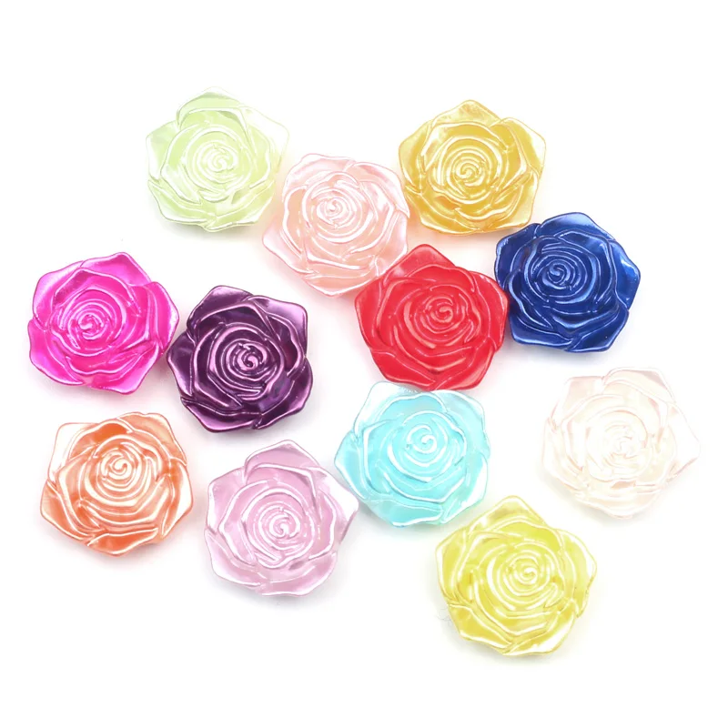 

50 шт. разнообразные жемчужные розы, цветы, украшения с плоской задней стороной, кабошон, украшения для скрапбукинга, бусины, аксессуары «сде...