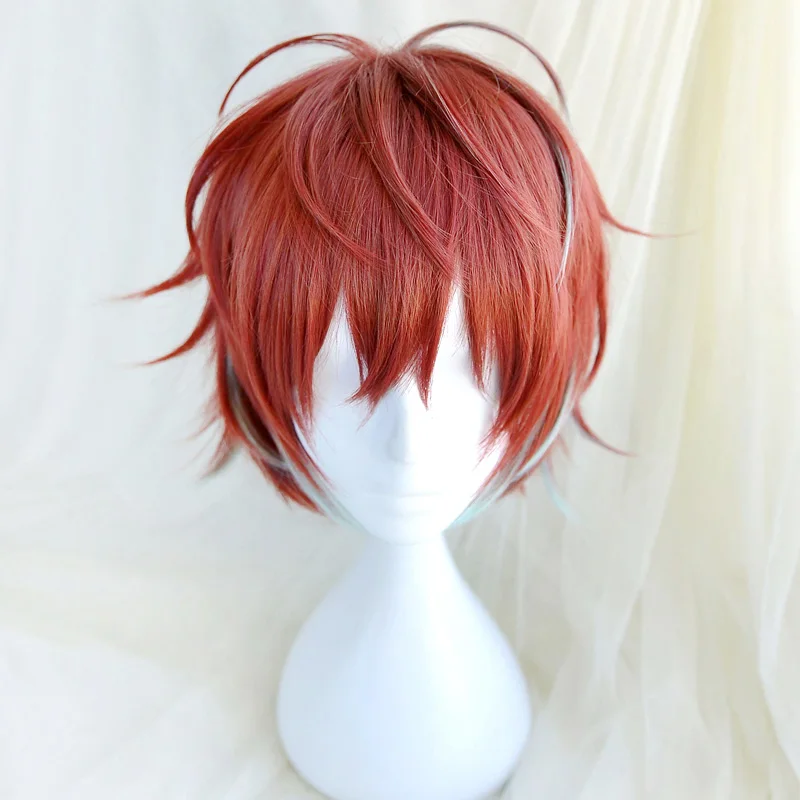 Top Quality Division Rap Battle Hypnosis MIC Doppo KannonzaKa Wigs Heat Resistant Synthetic Hair Cosplay Costume Wig + Wig Cap