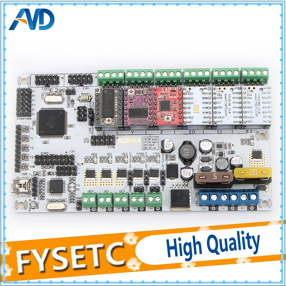 Румба плюс материнская плата 2560 R3 Процессор Обновление + Управление доска для