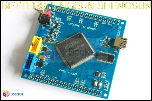 

Плата сбора данных USB2.0 CY7C68013 FPGA + USB EP3C25 NIOS