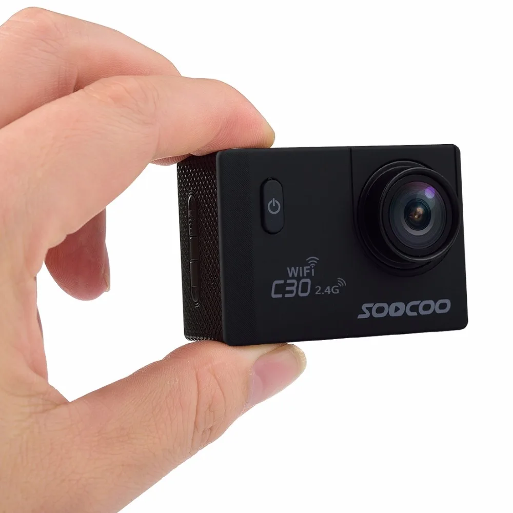 Спортивная Экшн камера SOOCOO C30R экран 2 дюйма угол 170 градусов WiFi