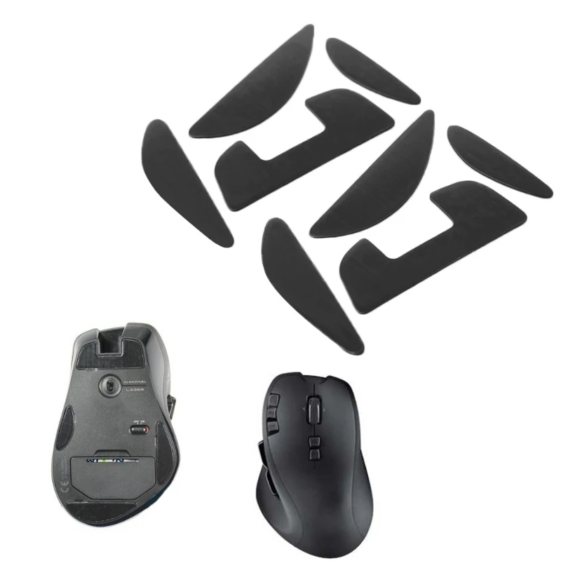 2 комплекта мышь для скейтборда/мышь ног коврик мыши Logitech G700 G700S лазерная высокое